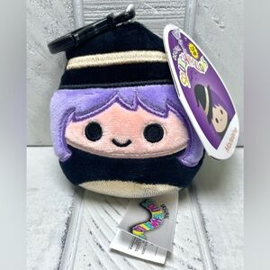 Squishmallow Halloween 3.5” Clip Madeline The Witch 2021 NWT Soft Plush Keychain